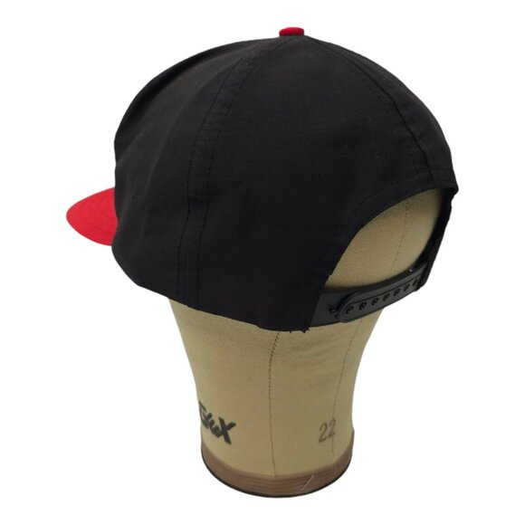 AJD Chicago Bulls Baseball Cap Hat NBA Snapback Vintage 90s Embroidered Logo - Picture 13 of 14